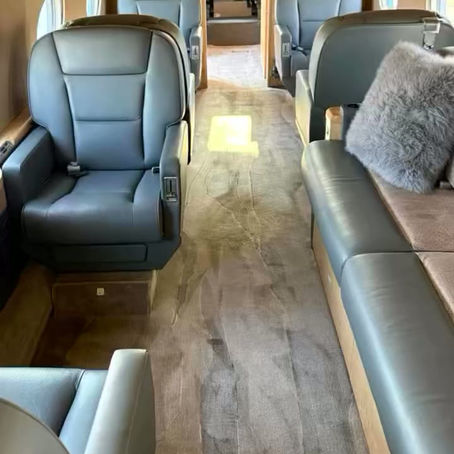 Gulfstream G450 at KHYA Atlantic just received a full interior detailing