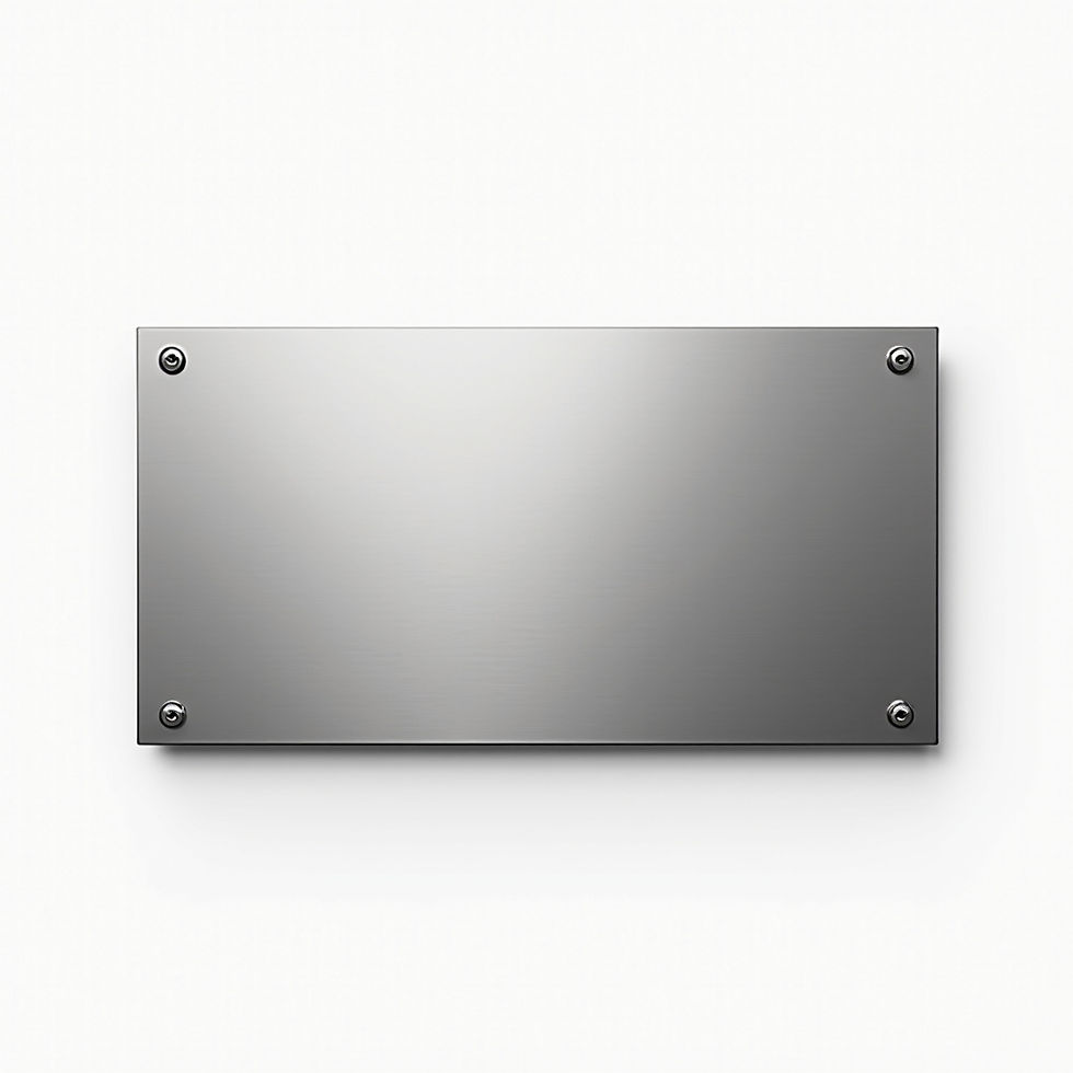 Stainless Steel Plaque