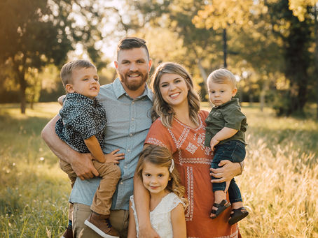 Arrott Family | Katy, Texas | Outdoor Sunset family session