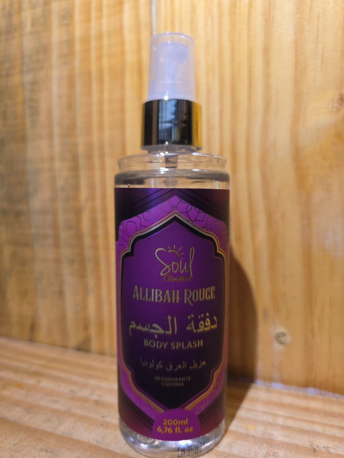 Body Splash Allibah Rouge Soul
