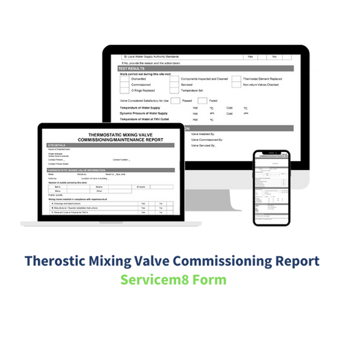 Thermostatic Mixing Valve Commissioning/Maintenance Report tradiesrescue