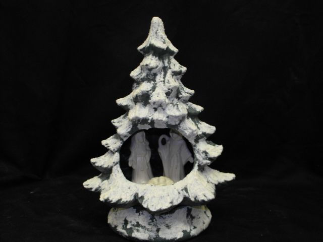 Nativity in a tree