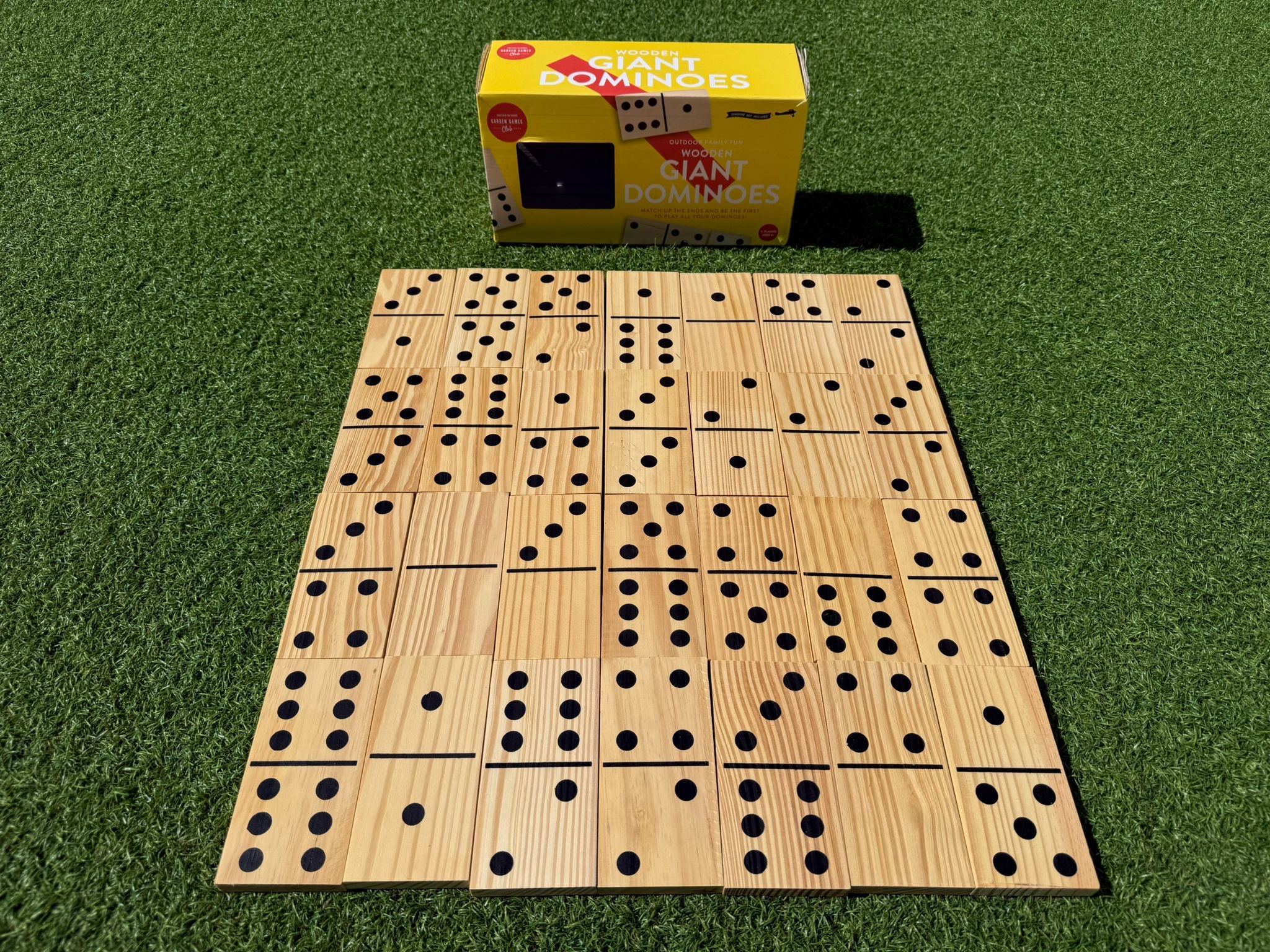 Giant dominoes