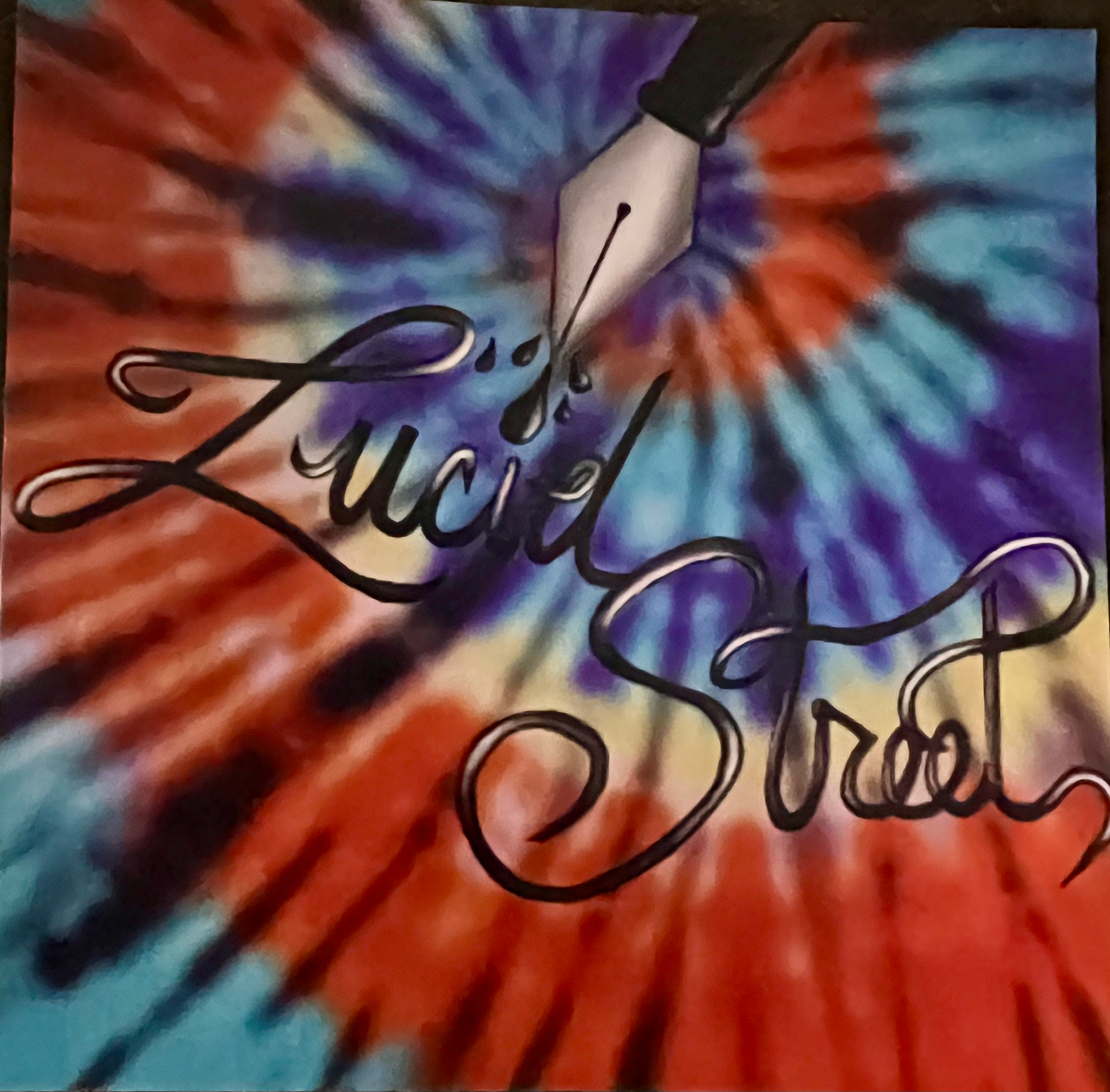 Tie-dye Sticker