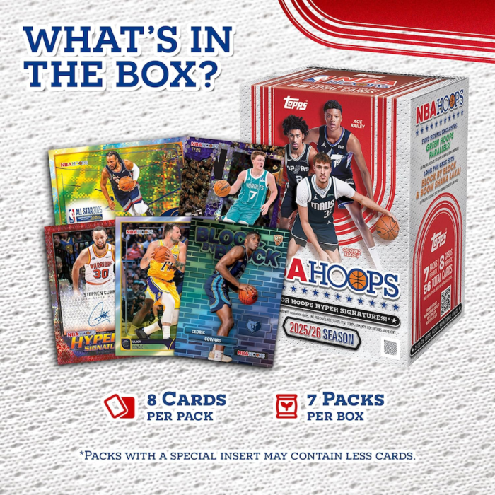 Topps NBA Hoops 2025/26 Basketball Value Box
