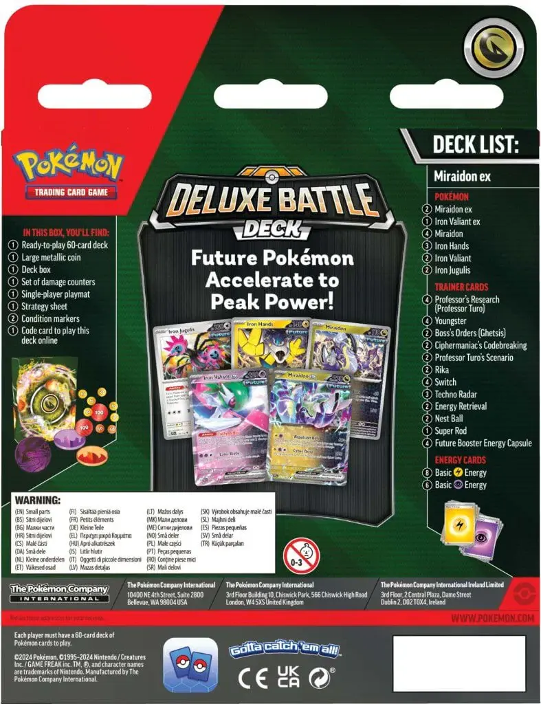 Thumbnail: Pokemon Miraidon EX / Koraidon EX Battle Deck