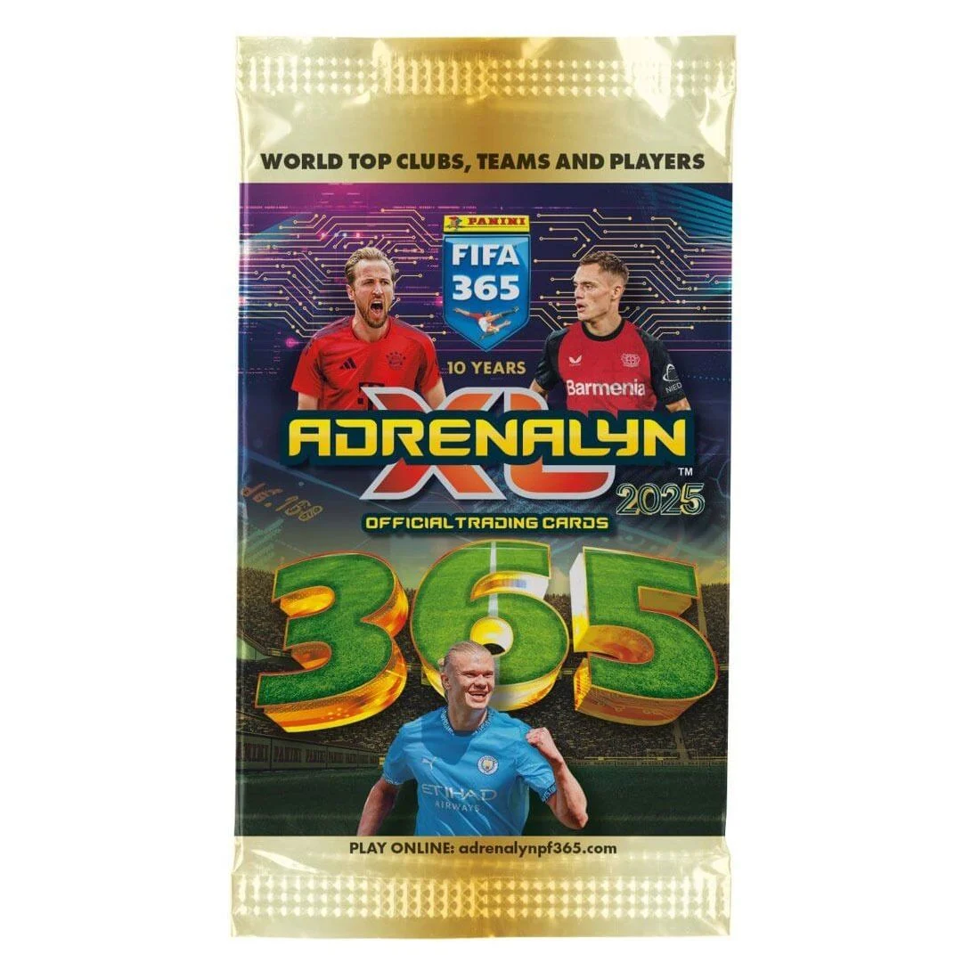 Panini FIFA 365 Adrenalyn XL 2025 Soccer Cards Booster Box kartu