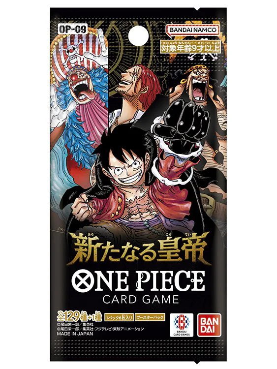 One Piece Japanese The New Emperors (OP09) Booster Box kartu