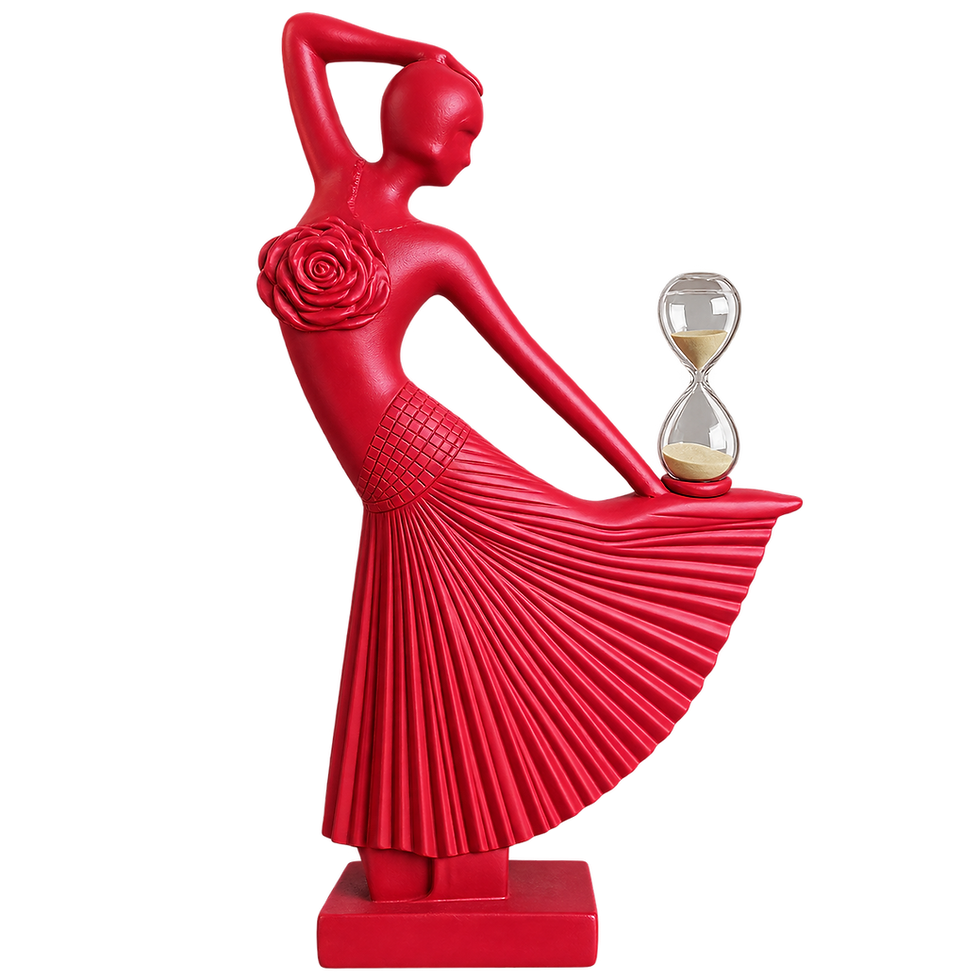 Miniatura: Bailaria do Tempo, Vermelho Profundo
