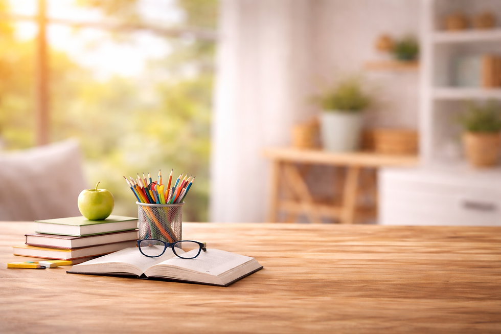 Cozy study setup with colorful accents.png