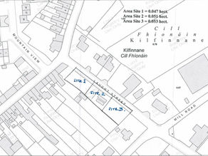 3 Sites at Laught Street, Kilfinane, Co. Limerick.