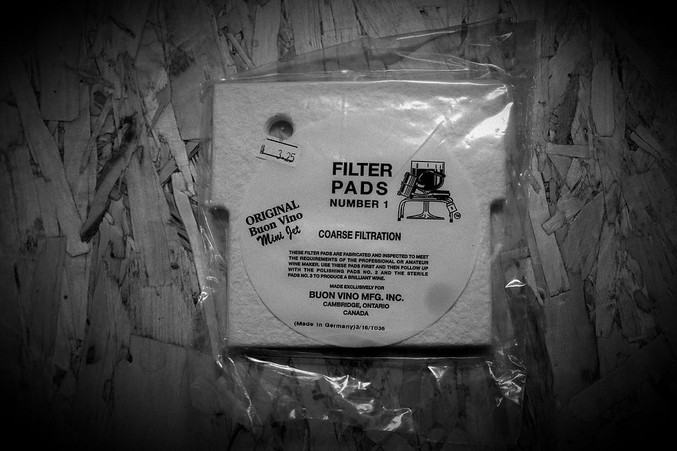 FILTER PAD NUMBER 1 - COARSE FILTRATION