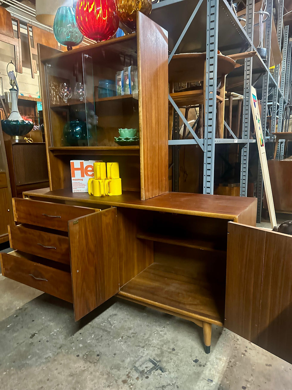 Thumbnail: Lane Acclaim 2 pieces Credenza/China Cabinet.