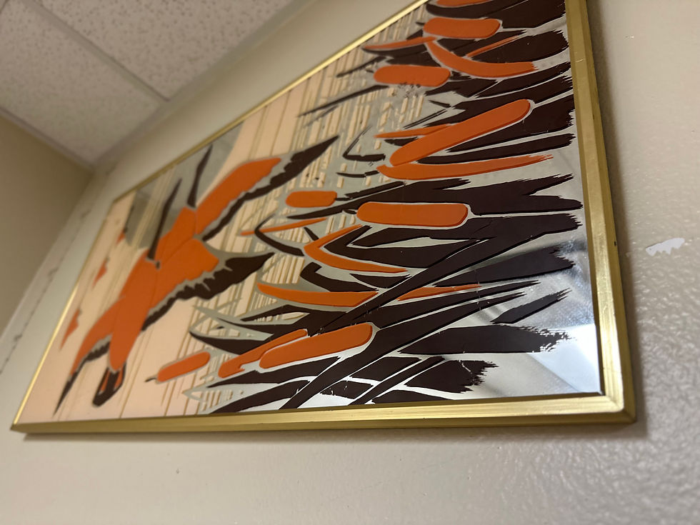 Thumbnail: Geese Mirror Wall Art By Turner.
