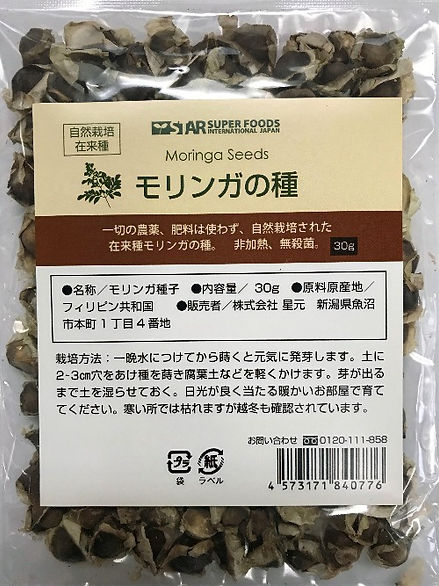 kt22ページ：モリンガ種子 モリンガの種（自然栽培・在来種 ）30g | スタースーパーフーズ