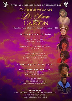 Irma Carson Celebration 