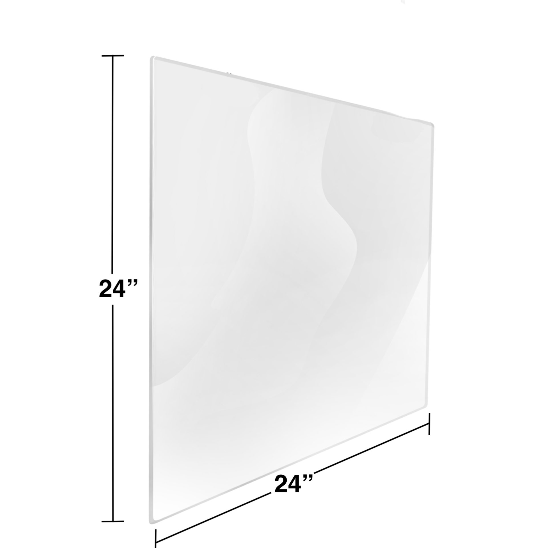 24" x 24" Bulk Plexiglass Package