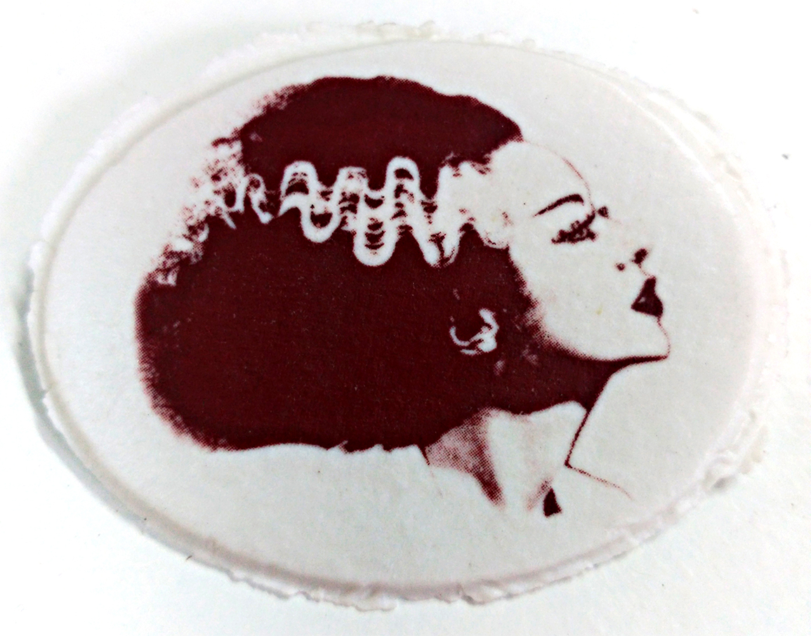 broche Frankenstein bride