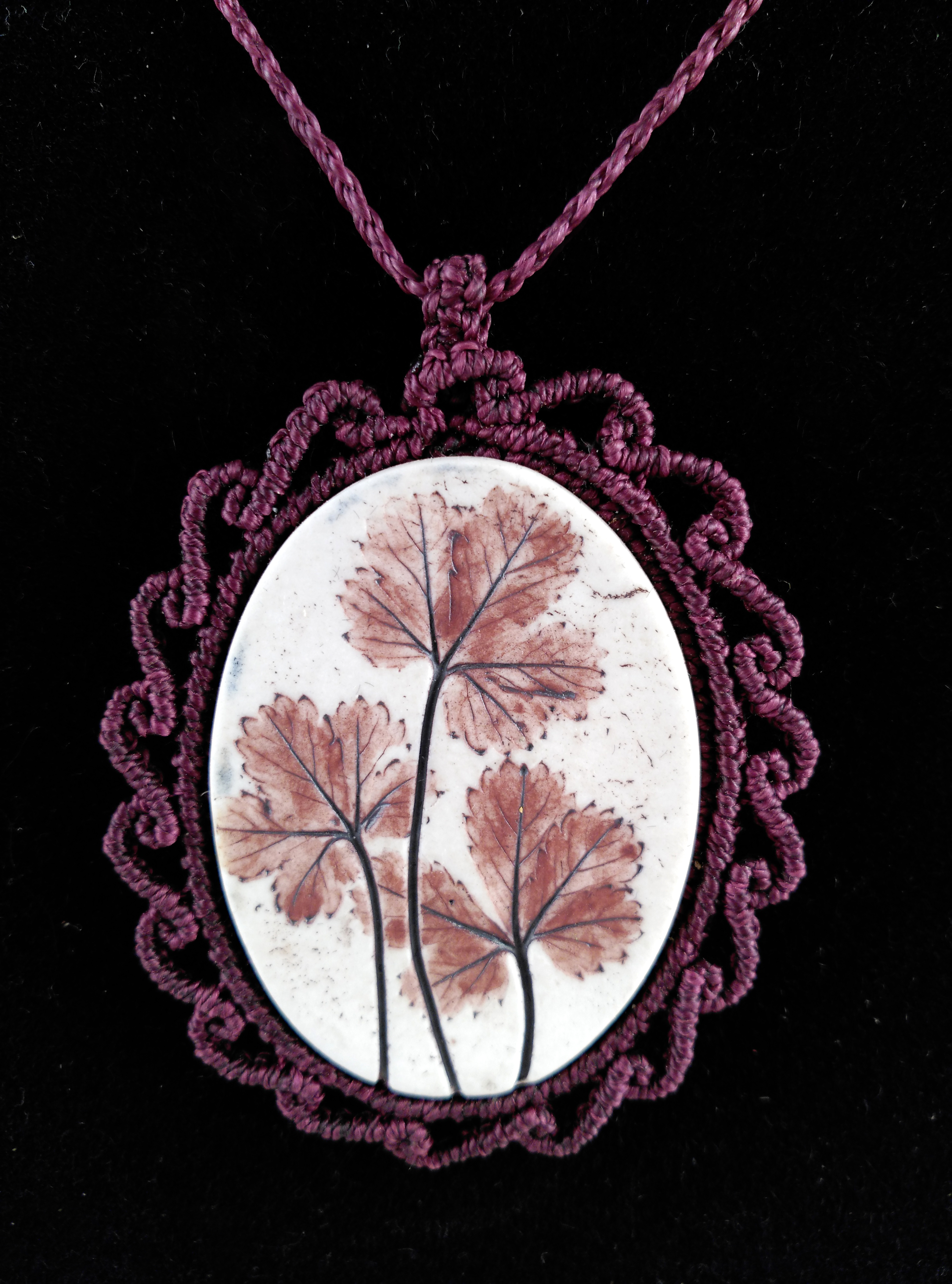 Colgante Macramé