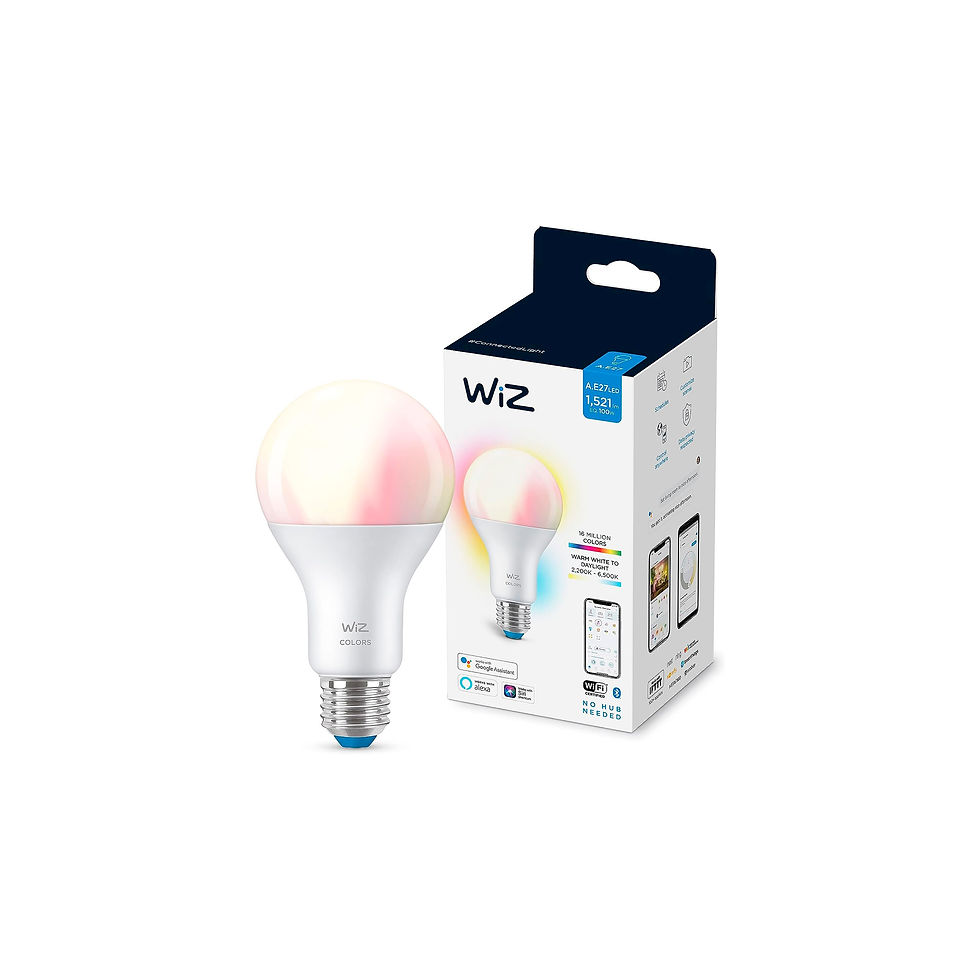 Lámpara Led Inteligente Philips Wiz 13W E27 Blanco Y Color