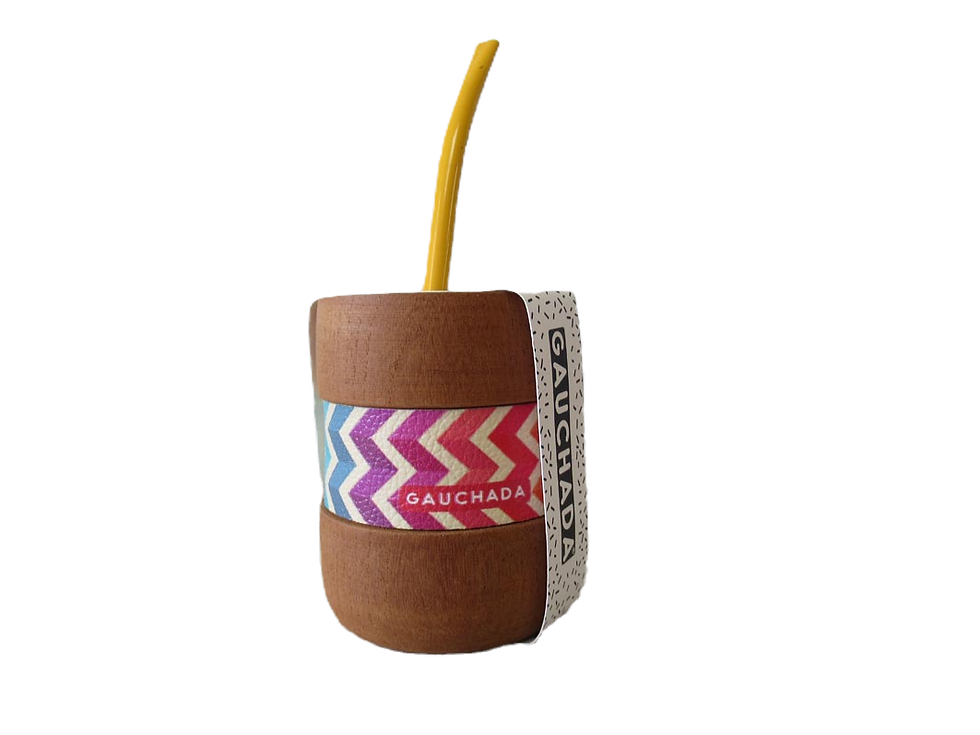 Thumbnail: Mate (gourd) wooden Barrica