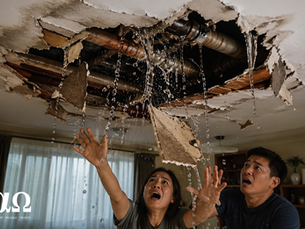 🚨 Your Ceiling May Collapse Anytime Due to Heater Pipe Burst 🚨