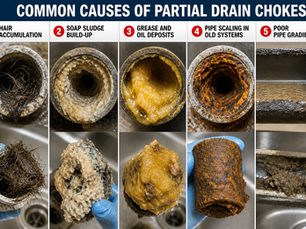 Why Your Basin Drain Gurgles — The Hidden Warning Sign of a Partial Choke Below