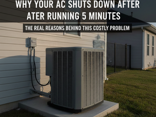 Why Your AC Shuts Down After Running 5 Minutes — The Real Reasons Behind This Costly Problem
