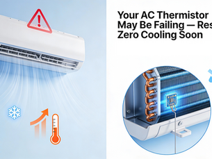 Your AC Thermistor May Be Failing — Result Zero Cooling Soon
