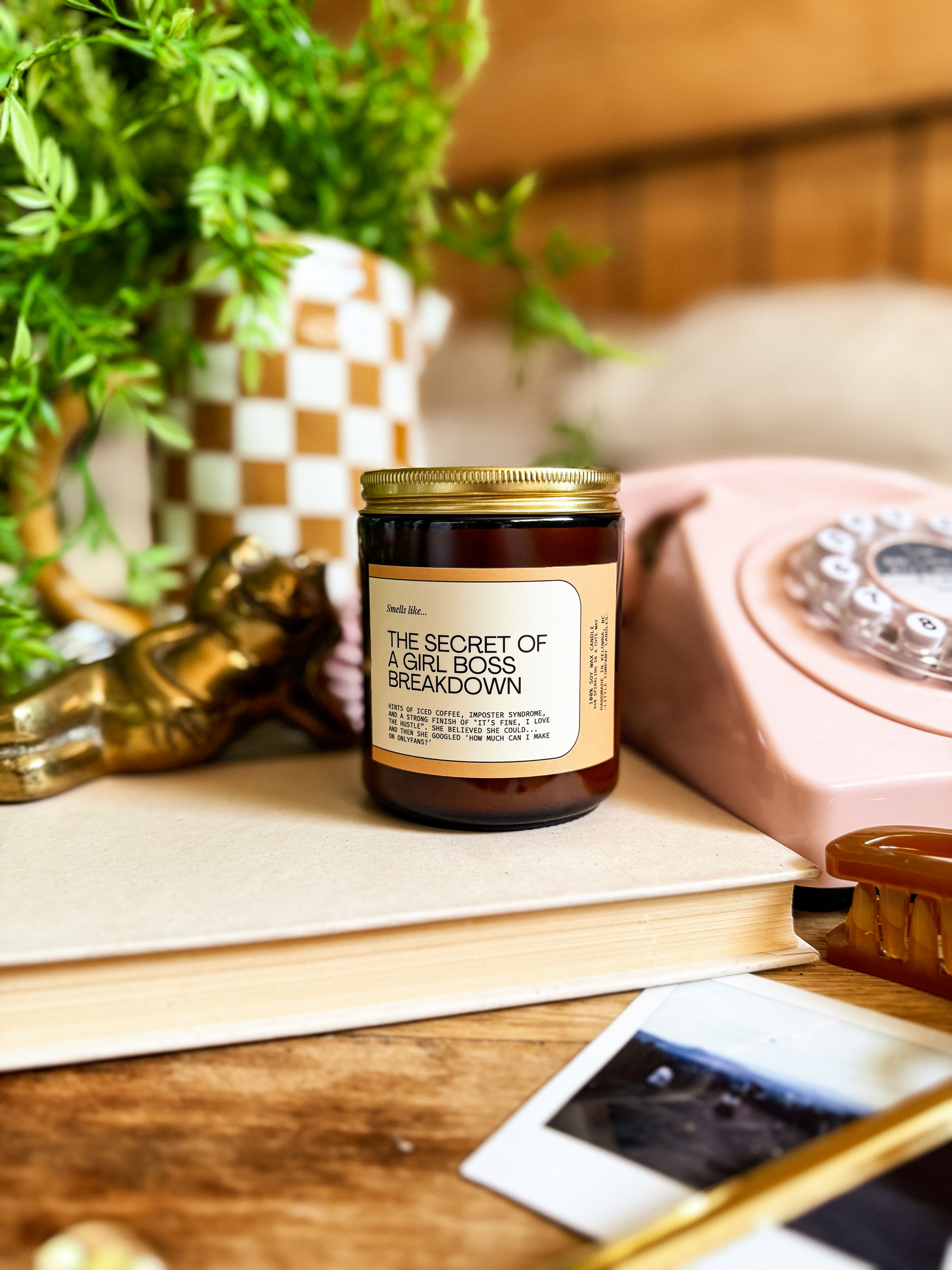 The Secrets of A Girl Boss Breakdown Candle