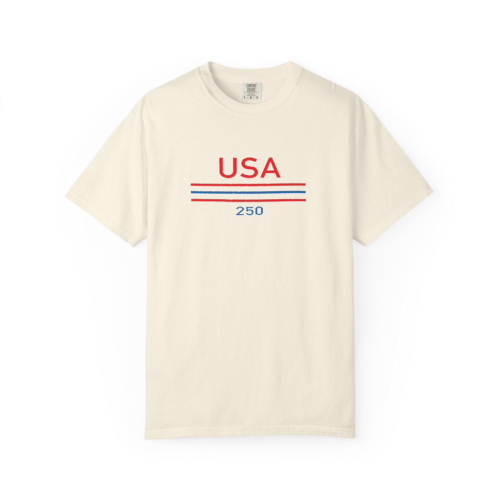 Thumbnail: USA Unisex Garment-Dyed T-shirt