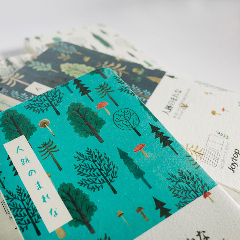 Japan Forest Mixed Notebook Small