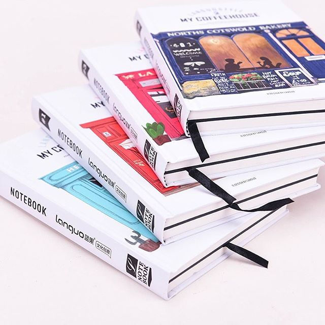 My Coffeehouse Hardcover Mixed Notebook