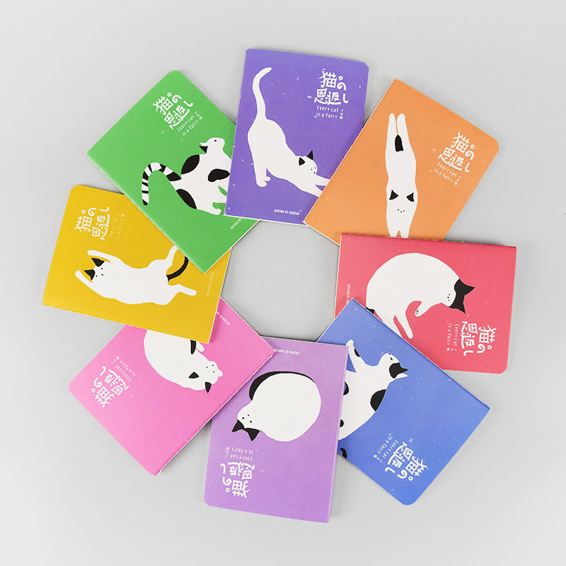 Fairy Cat Mixed Pocket Notes Set 8pc