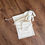 Thumbnail: Plain White Canvas Drawstring Pouch