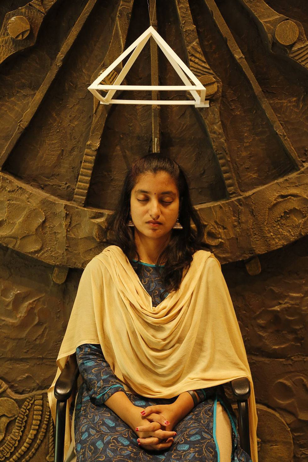 Thumbnail: Open Pyramid for Meditation - 1 ft