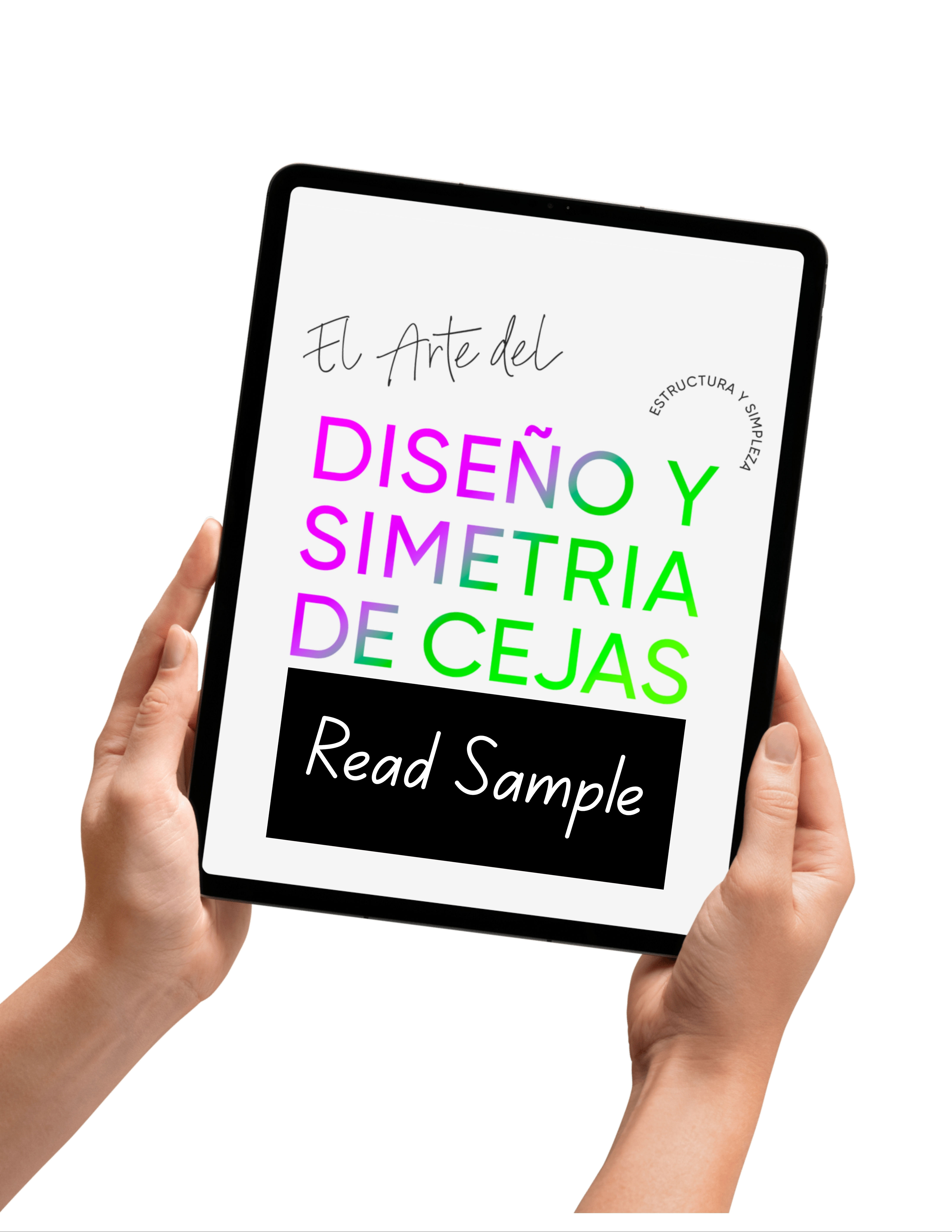 Free Sample El Arte Del Diseño y Simetría de Cejas e-book