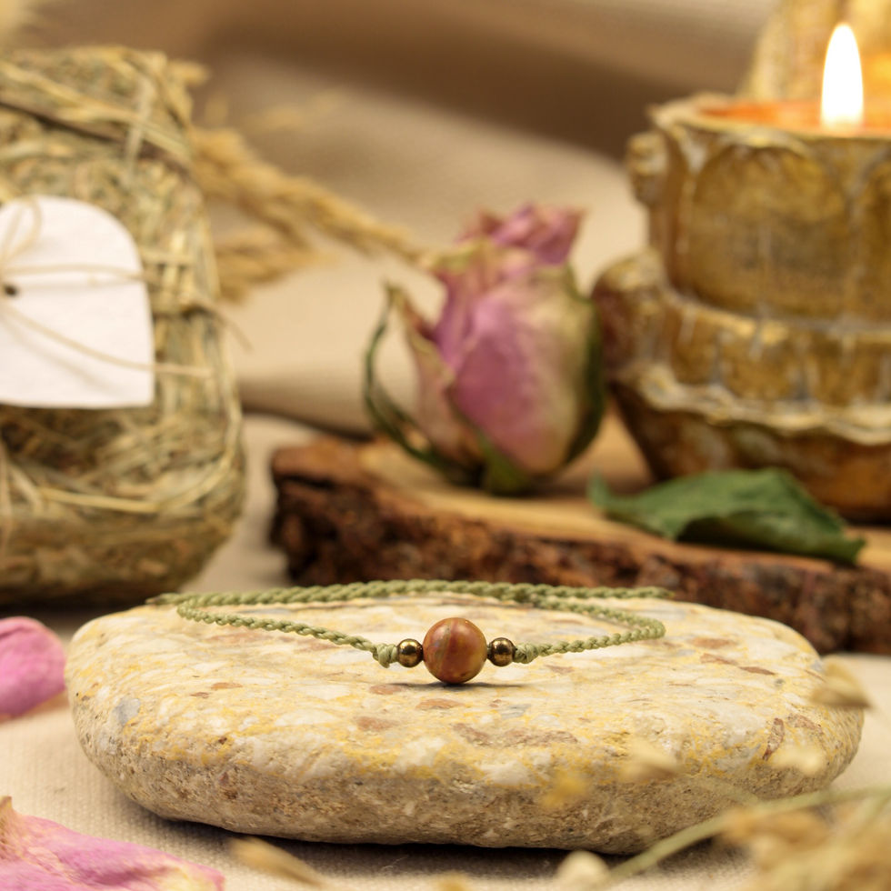 Aranya’s Soul-Ties Armband Fancy Jaspis