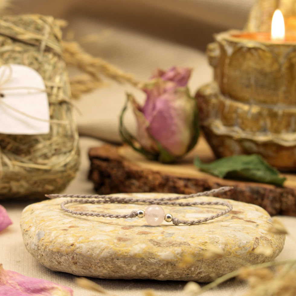 Aranya’s Soul-Ties Armband Rosenquarz