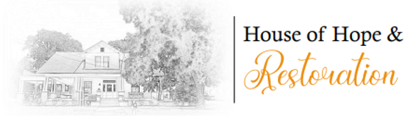 HOUSE OF RESTORATION gold logo wide vect