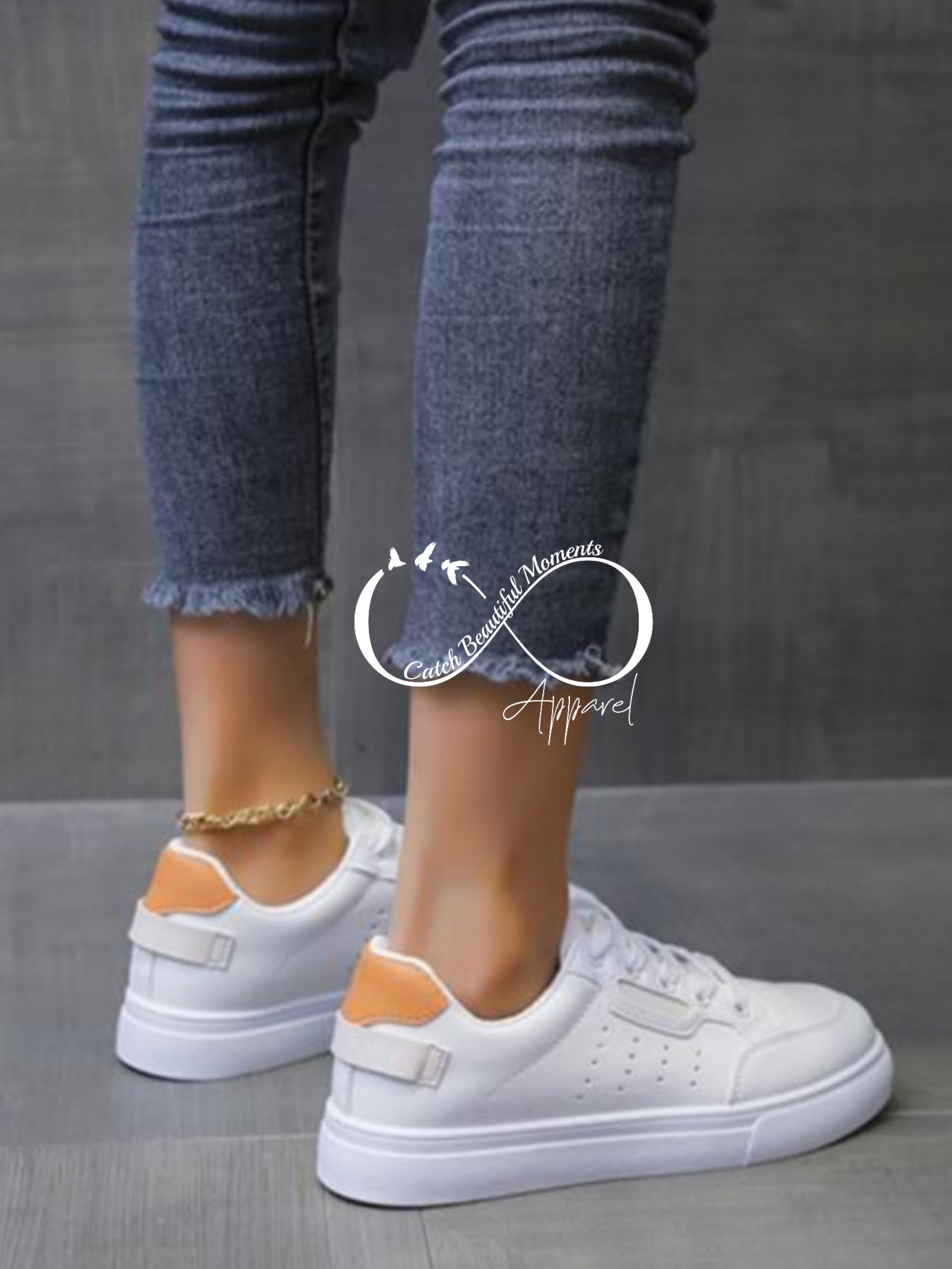 comfortable white runners