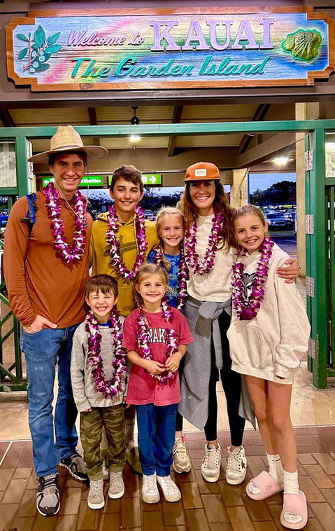 Lei Greeting at Lihue Airport
