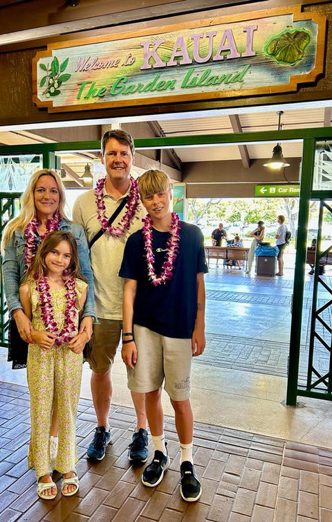 Kauai Lei Greeting Lihue Airport Kauai, Hawaii