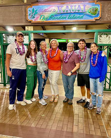 Kauai Airport Lei Greeting