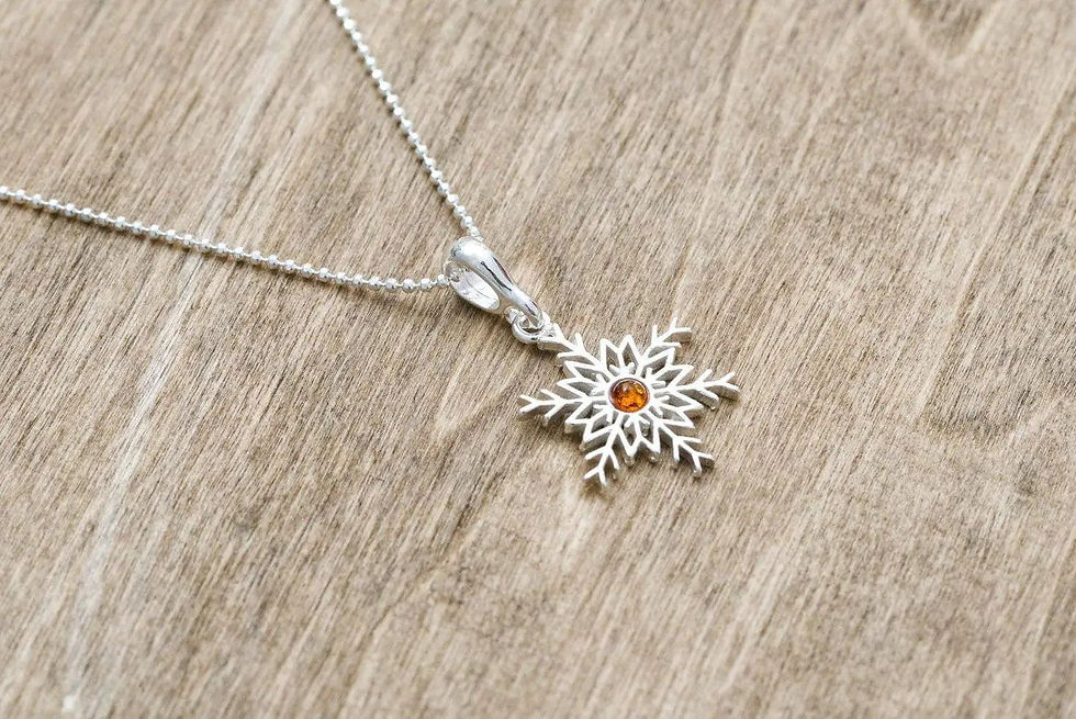 Thumbnail: Snowflake Charm Pendant