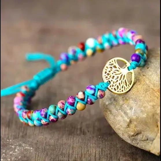 Thumbnail: Tree Of Life Imperial Jasper Bracelet