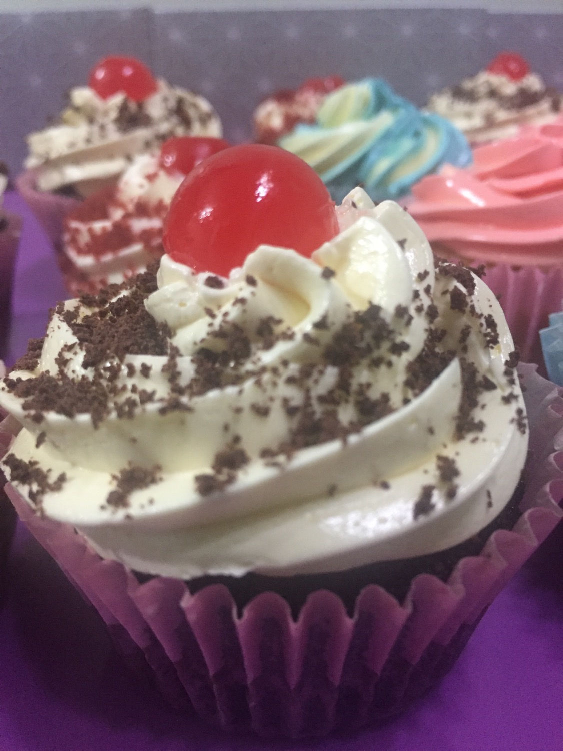 Black Forest Cupcake