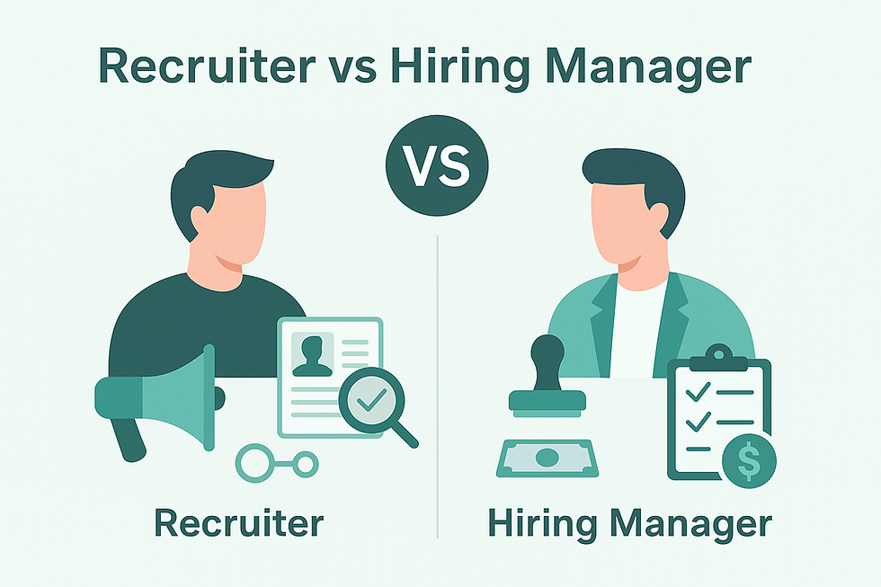 Recruiter vs Hiring Manager