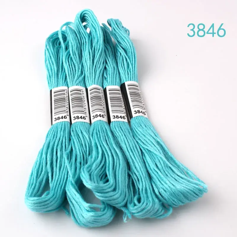 Thumbnail: 3808--3846--10 Pieces Cross Stitch Threads / Cross Stitch Embroidery Thread /