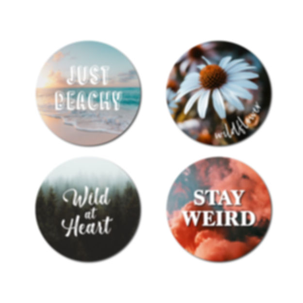 Wild Type - Interchangeable Phone Grip Decals